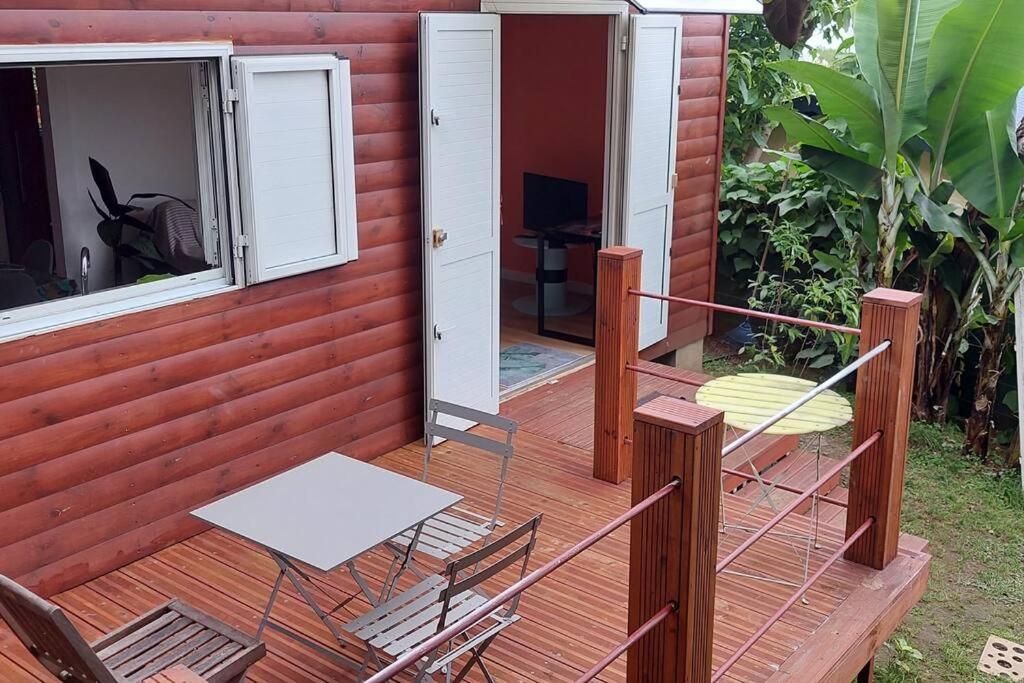 Chalet Les Azalees Le Tampon Exterior foto